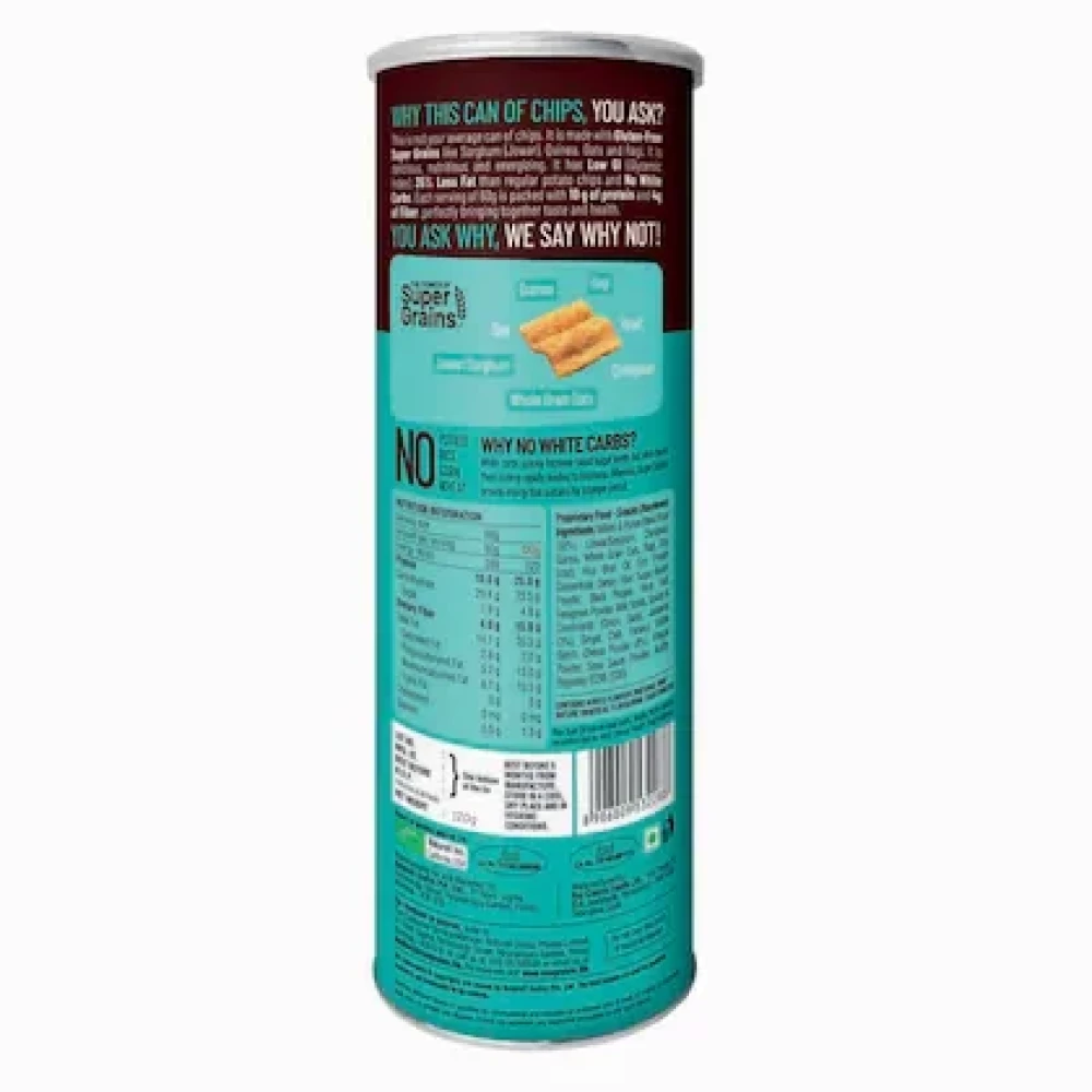 RiteBite Max Protein Cheese & Jalapeno Protein Chips, 120g Pack of 3