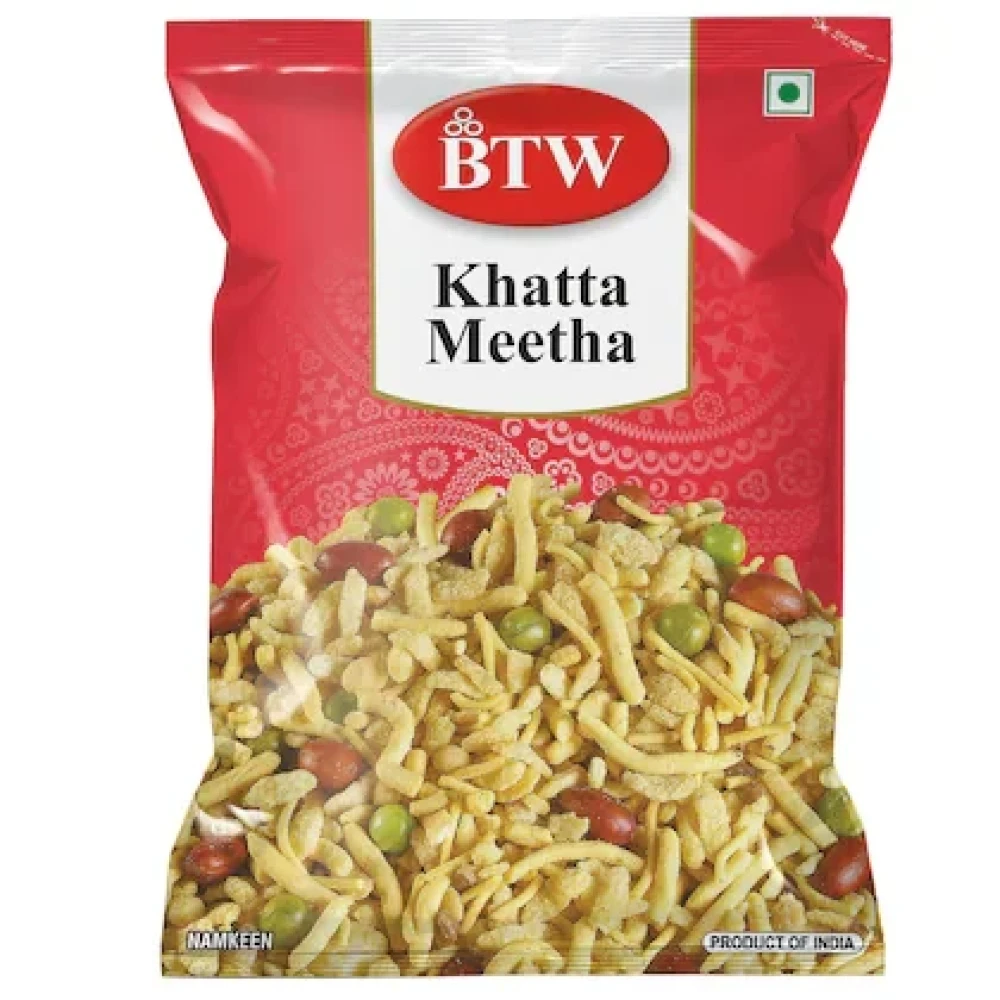 BTW Khatta Meetha Namkeen 400g (200g X 2)