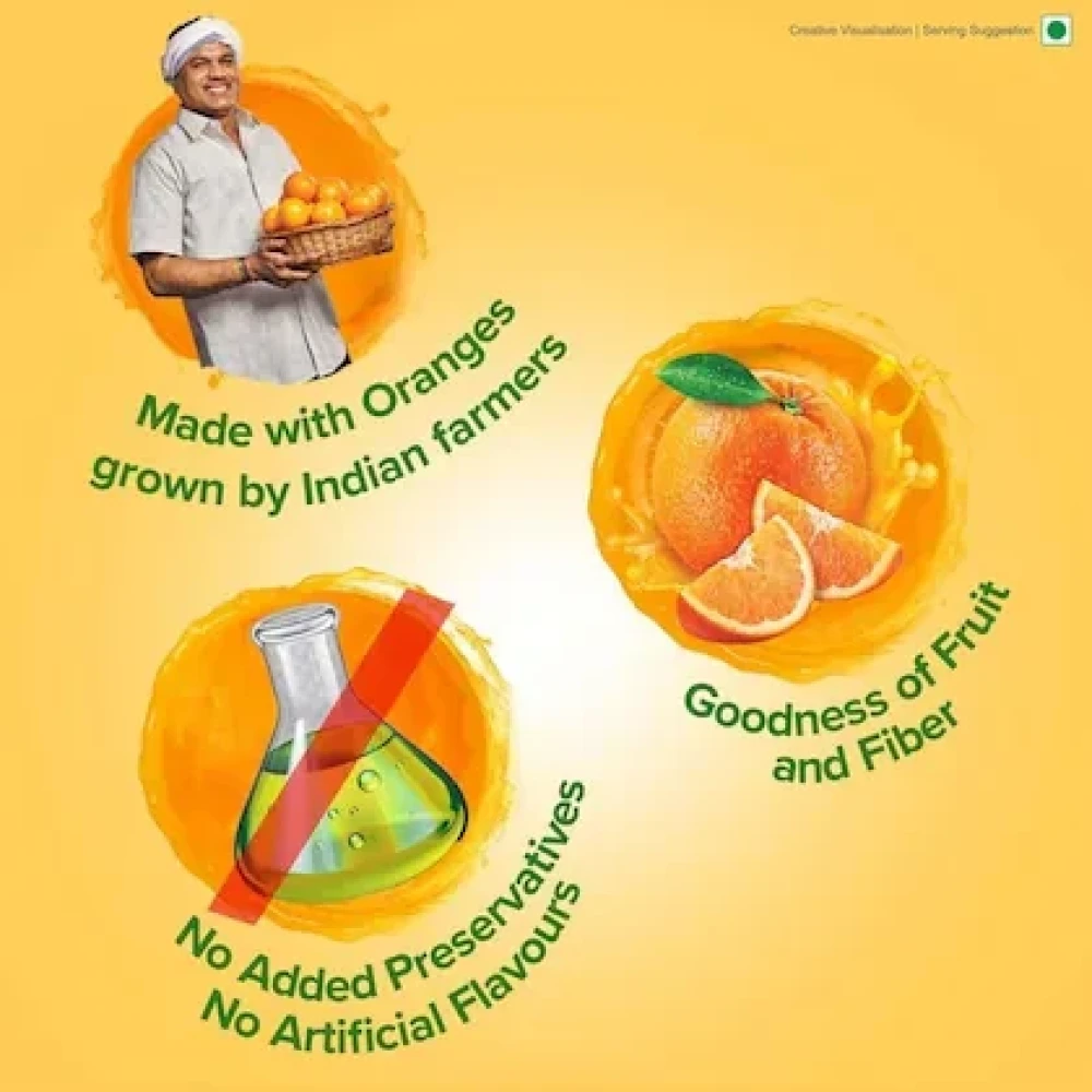 B Natural Orange Juice 1 L