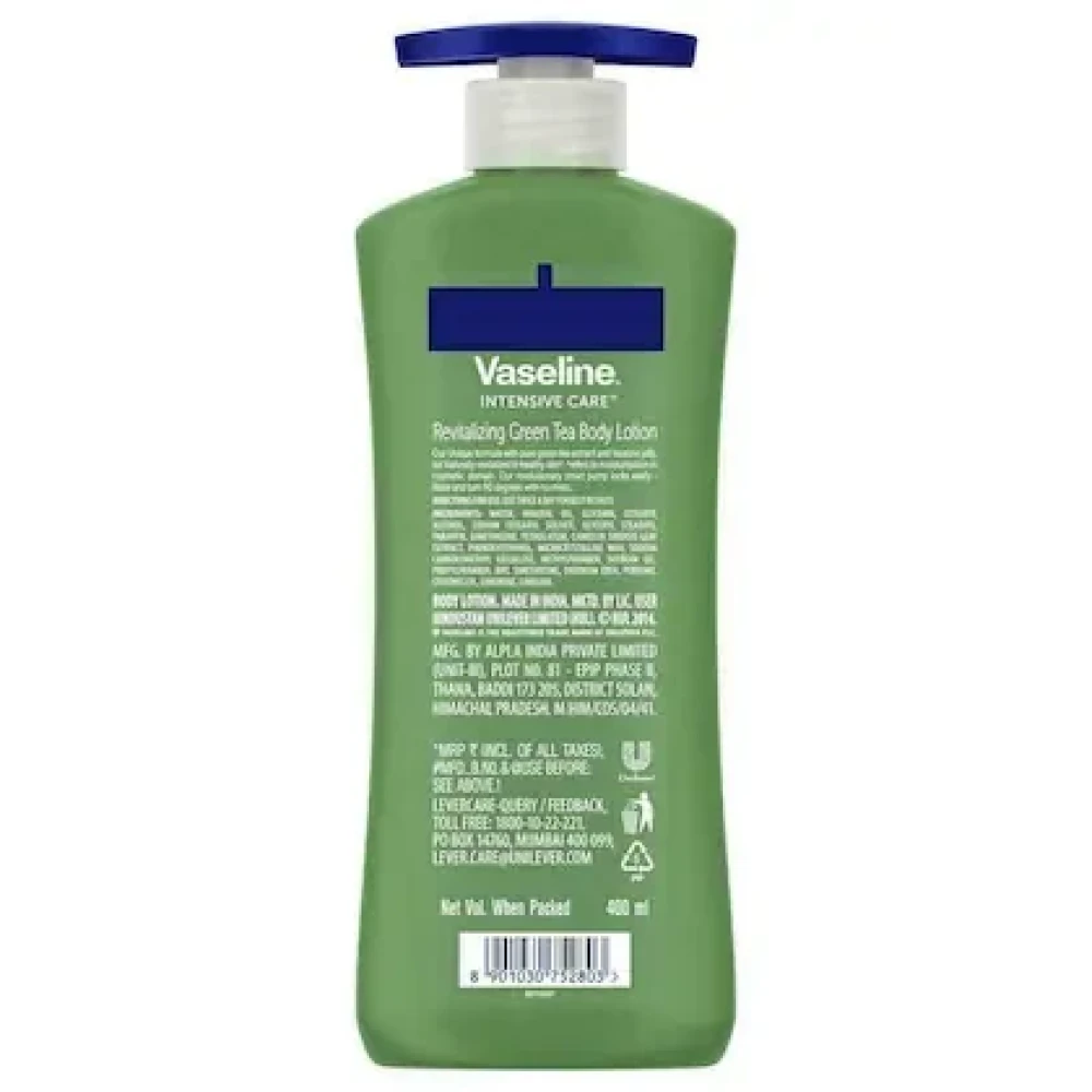 Vaseline Intensive Care Revitalizing Green Tea Body Lotion 400 ml