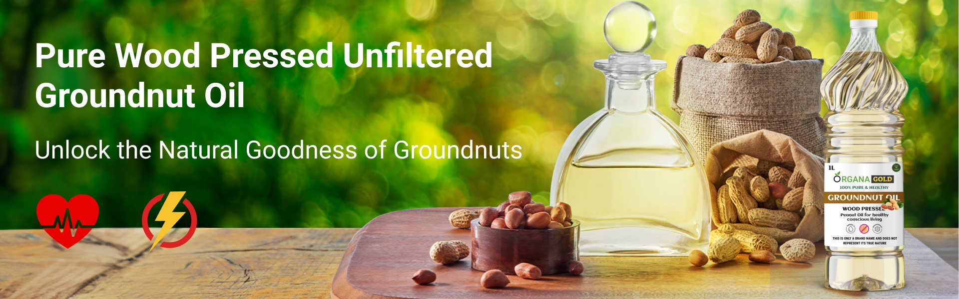 Organagold Groundnut Oil